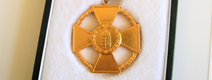 A Magyar Arany Érdemkereszt polgári tagozatával tüntették ki ápolási igazgatónkat